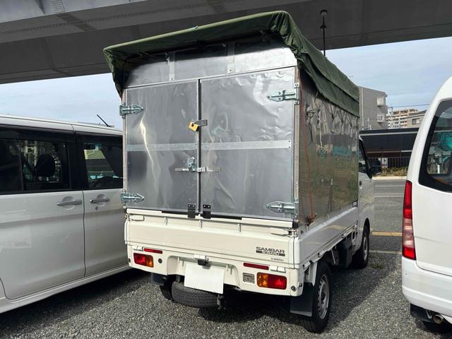 サンバートラック TB 軽トラック 幌付 5MT ETC バックカメラ エアコン 運転席エアバッグ 車検令和8年9月(7枚目)