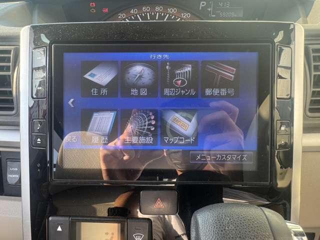タント Ｘ　禁煙車　安全装置　横滑り防止装置　盗難防止装置　両側スライド片側電動ドア　純正ナビ　フルセグＴＶ　Ｂｌｕｅｔｏｏｔｈ　ＣＤ　ＤＶＤ　ＥＴＣ　アイドリングストップ　キーレス　スマートキー（7枚目）