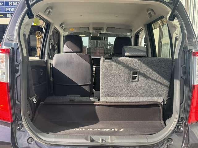 ワゴンＲ ＦＸ　禁煙車　社外ナビ　Ｂｌｕｅｔｏｏｔｈ接続　ＣＤ　ＤＶＤ　バックカメラ　アイドリングストップ　シートヒーター　キーレス　安全装置　衝突軽減ブレーキ　横滑り防止装置　盗難防止装置　パワーステアリング（28枚目）