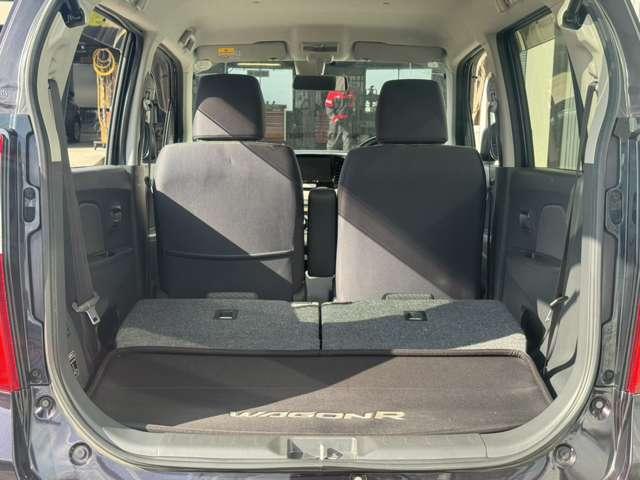ワゴンＲ ＦＸ　禁煙車　社外ナビ　Ｂｌｕｅｔｏｏｔｈ接続　ＣＤ　ＤＶＤ　バックカメラ　アイドリングストップ　シートヒーター　キーレス　安全装置　衝突軽減ブレーキ　横滑り防止装置　盗難防止装置　パワーステアリング（29枚目）