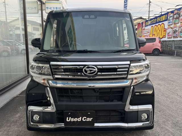 タント カスタムRS トップエディションSAIII 禁煙車 両側電動スライドドア ナビ Bluetooth フルセグTV DVD再生 全周囲カメラ 純正アルミ 衝突軽減ブレーキ 障害物センサー オートマチックハイビーム(13枚目)