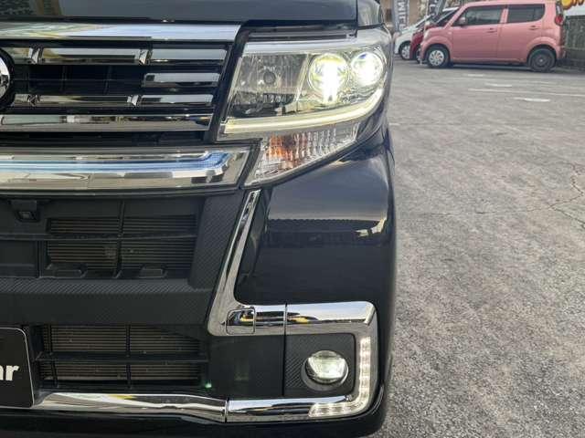 タント カスタムRS トップエディションSAIII 禁煙車 両側電動スライドドア ナビ Bluetooth フルセグTV DVD再生 全周囲カメラ 純正アルミ 衝突軽減ブレーキ 障害物センサー オートマチックハイビーム(17枚目)