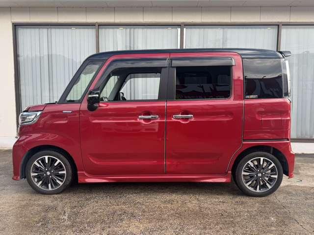 スペーシアカスタム ハイブリッドＸＳターボ　禁煙車　ナビ　フルセグＴＶ　ＤＶＤ再生　Ｂｌｕｅｔｏｏｔｈ　全方位カメラ　衝突軽減ブレーキ　横滑り防止　障害物センサー　両側電動スライドドア　シートヒーター　スマートキー（16枚目）