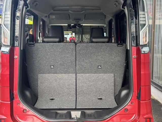 スペーシアカスタム ハイブリッドＸＳターボ　禁煙車　ナビ　フルセグＴＶ　ＤＶＤ再生　Ｂｌｕｅｔｏｏｔｈ　全方位カメラ　衝突軽減ブレーキ　横滑り防止　障害物センサー　両側電動スライドドア　シートヒーター　スマートキー（28枚目）