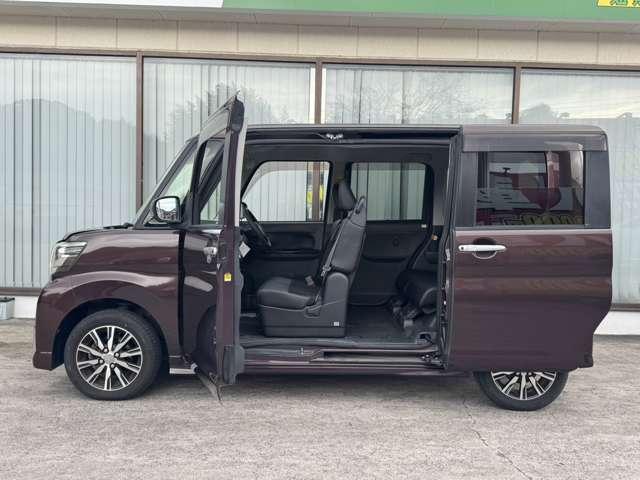 タント カスタムＸ　トップエディションリミテッドＳＡＩＩＩ　禁煙車　ナビ　フルセグＴＶ　ＤＶＤ　Ｂｌｕｅｔｏｏｔｈ　全周囲カメラ　衝突軽減ブレーキ　横滑り防止装置　アイドリングストップ　両側電動スライドドア（20枚目）