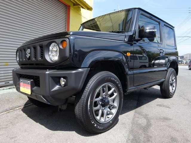 ジムニー XC 最新4型11月登録 届出済未使用車 衝突防止装置 LEDヘッドライト Rパ-キングセンサ- Hiビ-ムアシスト オ-トライト クル-ズコントロ-ル アイドリングSTOP シ-トヒ-タ- 本革ハンドル(5枚目)