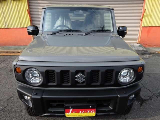 ジムニー ＸＣ　モデルチェンジ最新５型　１月登録　届出済未使用車　前後誤発進抑制＆車線逸脱抑制　警報＆前車発進告知　標識認識　フラツキ警報機能　追随式アダプティブクルコン　デュアルセンサ－ブレ－キサポ－トＩＩ（3枚目）