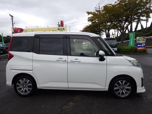 ルーミー カスタムＧ－Ｔ　純正メモリーナビ、地デジフルセグＴＶ、バックモニター、ＥＴＣ、Ｂｌｕｅｔｏｏｔｈオーディオ、インテリジェントキー、両側パワースライドドア、シートヒーター（10枚目）