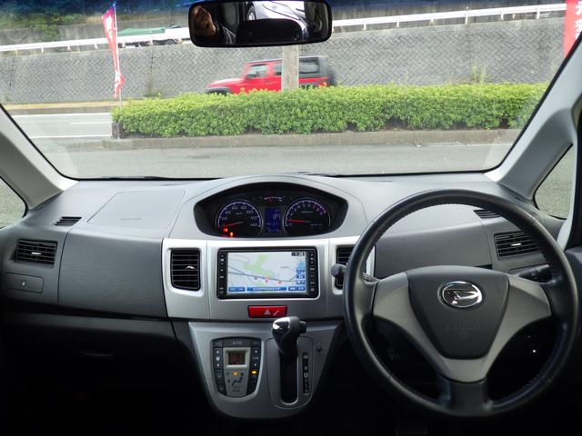 ムーヴ カスタム Xリミテッド 純正メモリーナビ、地デジワンセグTV、バックモニター、アイドリングストップ、インテリジェントキー、シートリフター、純正アルミホイール(15枚目)