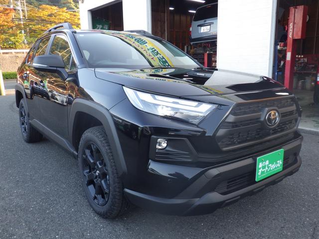 RAV4 ハイブリッドアドベンチャー オフロードパッケージII 登録済未使用車、純正ディスプレーオーディオ、地デジフルセグTV、Bluetoothオーディオ、デジタルインナーミラー、全方位モニター、パワーバックドア、LEDオートヘッドライト(7枚目)
