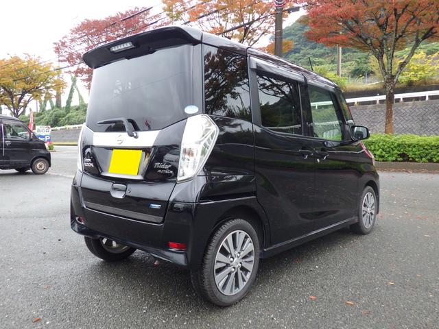 デイズルークス ライダーブラックライン 社外メモリーナビ、地デジワンセグTV、Bluetoothオーディオ、全方位モニター、左側パワースライドドア、インテリジェントキー(11枚目)