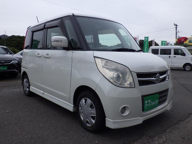 パレット ＸＳ　社外メモリーナビ、地デジワンセグＴＶ、Ｂｌｕｅｔｏｏｔｈオーディオ、インテリジェントキー、左側パワースライドドア、後席フルフラットシート、ＥＴＣ（7枚目）