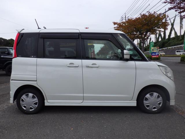 パレット ＸＳ　社外メモリーナビ、地デジワンセグＴＶ、Ｂｌｕｅｔｏｏｔｈオーディオ、インテリジェントキー、左側パワースライドドア、後席フルフラットシート、ＥＴＣ（10枚目）