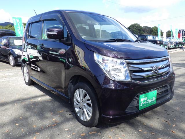 ワゴンＲ ＦＺ　社外メモリーナビ、地デジワンセグＴＶ、ＣＤ再生、インテリジェントキー、ベンチタイプシート、シートヒーター、衝突被害軽減ブレーキ、純正アルミホイール（7枚目）