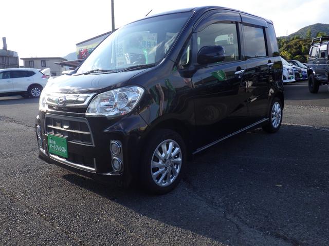 タントエグゼ カスタムＧ　社外ＨＤＤナビ、地デジフルセグＴＶ、ＣＤ・ＤＶＤ再生、Ｂｌｕｅｔｏｏｔｈオーディオ、エコアイドル、ＥＴＣ、ＨＩＤヘッドライト、キーレスエントリー、純正アルミホイール（3枚目）