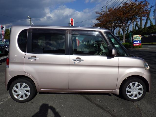 タント Ｘ　社外メモリーナビ、地デジフルセグＴＶ、Ｂｌｕｅｔｏｏｔｈオーディオ、バックモニター、左側パワースライドドア、キーレスエントリー、アイドリングストップ、ベンチタイプシート（10枚目）