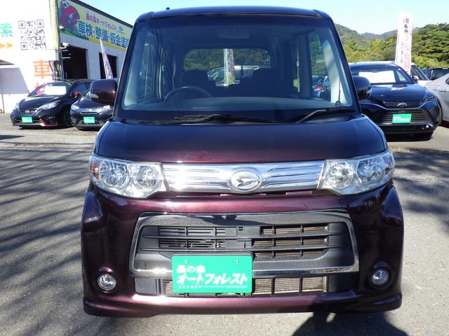 タント カスタムＸ　社外ＨＤＤナビ、地デジワンセグＴＶ、ＣＤ・ＤＶＤ再生、キーレスエントリー、左側パワースライドドア、ベンチタイプシート、純正アルミホイール（6枚目）