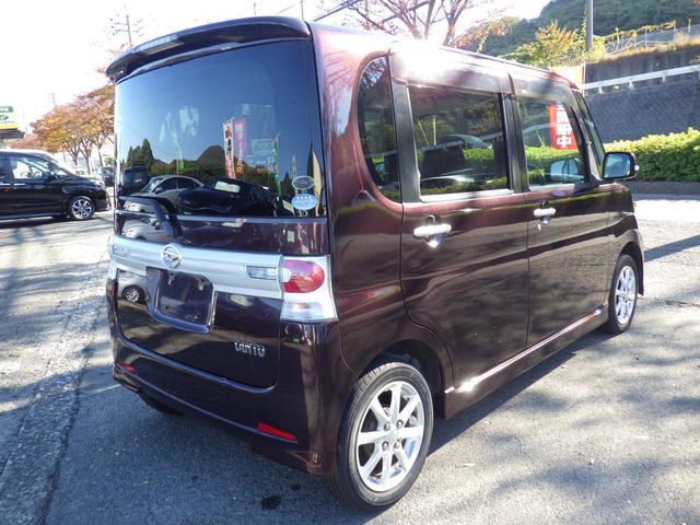 タント カスタムＸ　社外ＨＤＤナビ、地デジワンセグＴＶ、ＣＤ・ＤＶＤ再生、キーレスエントリー、左側パワースライドドア、ベンチタイプシート、純正アルミホイール（11枚目）