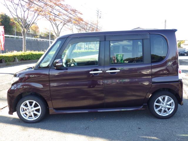 タント カスタムＸ　社外ＨＤＤナビ、地デジワンセグＴＶ、ＣＤ・ＤＶＤ再生、キーレスエントリー、左側パワースライドドア、ベンチタイプシート、純正アルミホイール（14枚目）