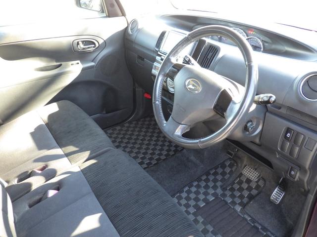 タント カスタムＸ　社外ＨＤＤナビ、地デジワンセグＴＶ、ＣＤ・ＤＶＤ再生、キーレスエントリー、左側パワースライドドア、ベンチタイプシート、純正アルミホイール（15枚目）