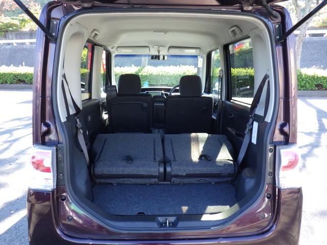 タント カスタムＸ　社外ＨＤＤナビ、地デジワンセグＴＶ、ＣＤ・ＤＶＤ再生、キーレスエントリー、左側パワースライドドア、ベンチタイプシート、純正アルミホイール（21枚目）