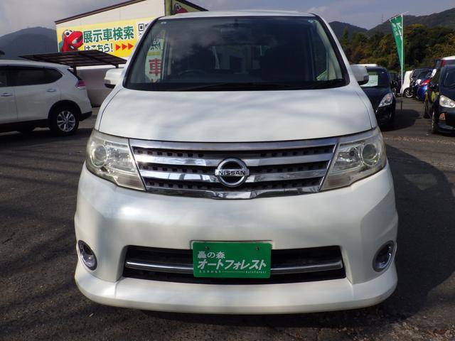 セレナ ハイウェイスター 純正HDDナビ、地デジフルセグTV、Bluetoothオーディオ、バックモニター、キーレスエントリー、両側パワースライドドア、ETC、純正アルミホイール(6枚目)