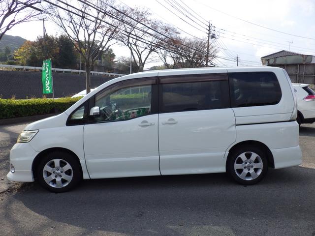 セレナ ハイウェイスター 純正HDDナビ、地デジフルセグTV、Bluetoothオーディオ、バックモニター、キーレスエントリー、両側パワースライドドア、ETC、純正アルミホイール(14枚目)