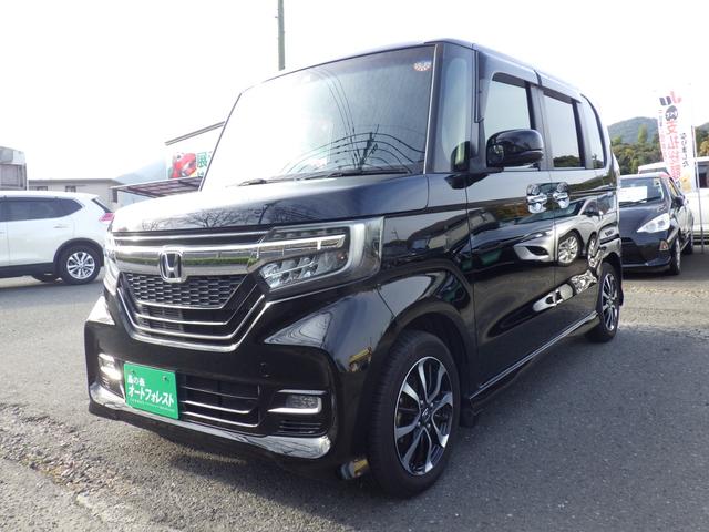 N-BOXカスタム G・Lホンダセンシング 純正メモリーナビ、地デジフルセグTV、Bluetoothオーディオ、バックモニター、左側パワースライドドア、インテリジェントキー、ETC、純正アルミホイール(4枚目)