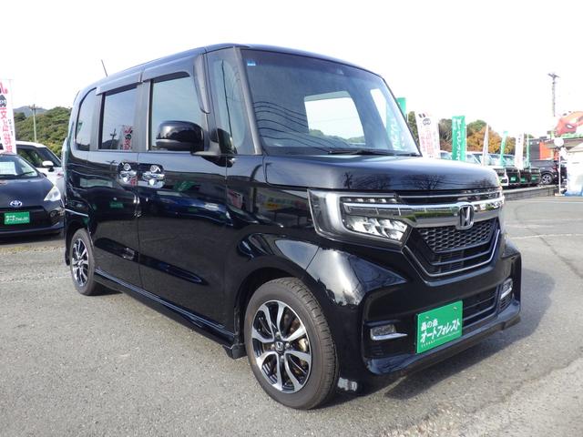 N-BOXカスタム G・Lホンダセンシング 純正メモリーナビ、地デジフルセグTV、Bluetoothオーディオ、バックモニター、左側パワースライドドア、インテリジェントキー、ETC、純正アルミホイール(7枚目)