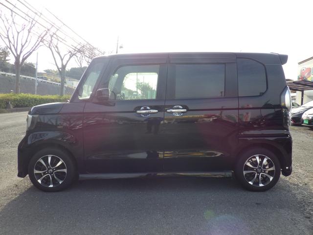 N-BOXカスタム G・Lホンダセンシング 純正メモリーナビ、地デジフルセグTV、Bluetoothオーディオ、バックモニター、左側パワースライドドア、インテリジェントキー、ETC、純正アルミホイール(14枚目)