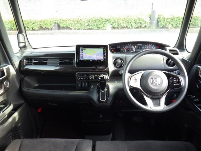 N-BOXカスタム G・Lホンダセンシング 純正メモリーナビ、地デジフルセグTV、Bluetoothオーディオ、バックモニター、左側パワースライドドア、インテリジェントキー、ETC、純正アルミホイール(19枚目)