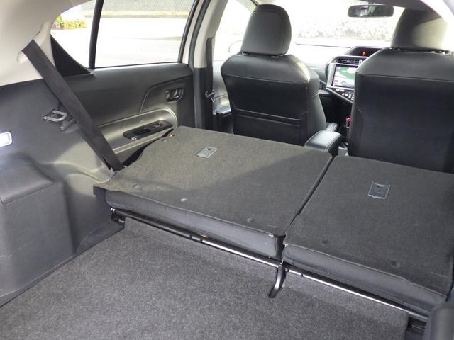 アクア 　純正メモリーナビ、地デジフルセグＴＶ、Ｂｌｕｅｔｏｏｔｈオーディオ、バックモニター、インテリジェントキー、専用エアロ、専用アルミ、電動格納ドアミラー、（22枚目）