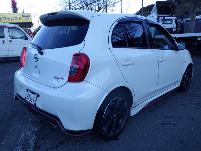 マーチ ニスモ　Ｓ　純正メモリーナビ、地デジフルセグＴＶ、Ｂｌｕｅｔｏｏｔｈオーディオ、バックモニター、ＮＩＳＭＯ専用エアロ・シート・アルミ、ディスチャージオートヘッドライト（11枚目）