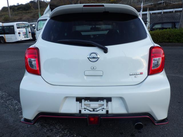 マーチ ニスモ　Ｓ　純正メモリーナビ、地デジフルセグＴＶ、Ｂｌｕｅｔｏｏｔｈオーディオ、バックモニター、ＮＩＳＭＯ専用エアロ・シート・アルミ、ディスチャージオートヘッドライト（12枚目）