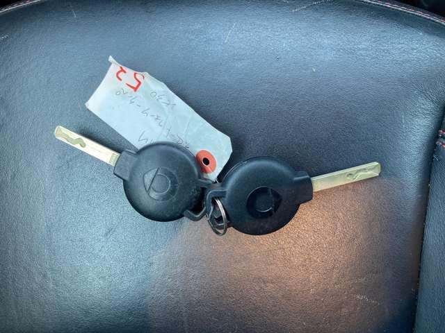 スマートフォーツークーペ ターボ ETC スペアキー付(22枚目)