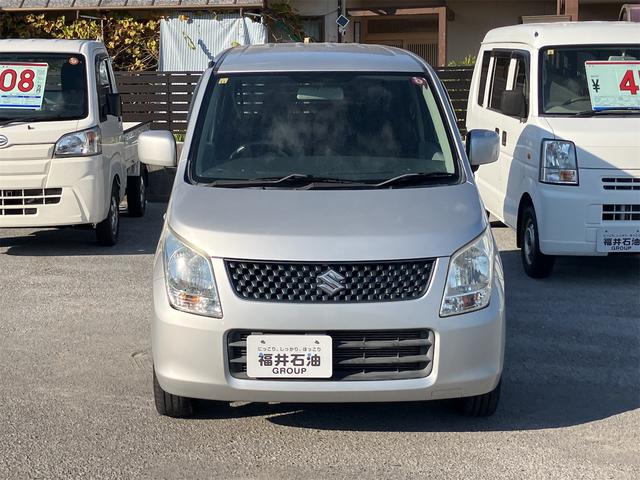 ワゴンR FX キーレスエントリー 電動格納ミラー ベンチシート AT 盗難防止システム ABS CD ミュージックプレイヤー接続可 アルミホイール 衝突安全ボディ エアコン パワーステアリング パワーウィンドウ(12枚目)