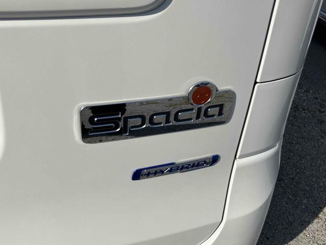 スペーシア ハイブリッドＸ　ドライブレコーダー　ＥＴＣ　バックカメラ　両側電動スライドドア　ナビ　クリアランスソナー　レーンアシスト　衝突被害軽減システム　オートライト　スマートキー　アイドリングストップ　電動格納ミラー（35枚目）