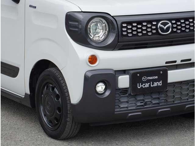 フレアワゴンタフスタイル ６６０　タフスタイル　ハイブリッド　ＸＳ　両側電動スライドドア　ナビ　ＥＴＣ　前後ド　シートヒータ　デュアルセンサーブレーキ　パークソナー　オートエアコン　Ｉストップ　横滑り防止装置　ベンチシート　盗難防止装置　アルミホイール　ＡＢＳ（4枚目）