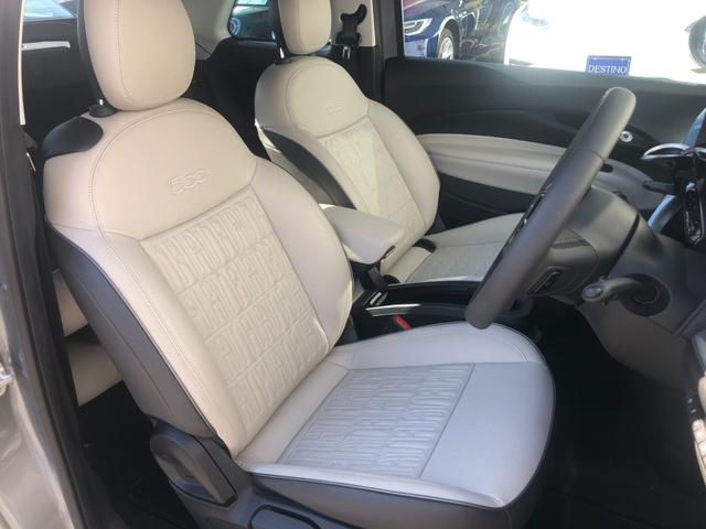 ５００ｅ オープン　ＡＣＣ　純正ナビ　ＡｐｐｌｅＣａｒＰｌａｙ　ベージュレザーシート　バックカメラ　障害物センサー　ブラインドスポットモニター　スマートキー　ＬＥＤヘッドライト　ＥＴＣ（4枚目）