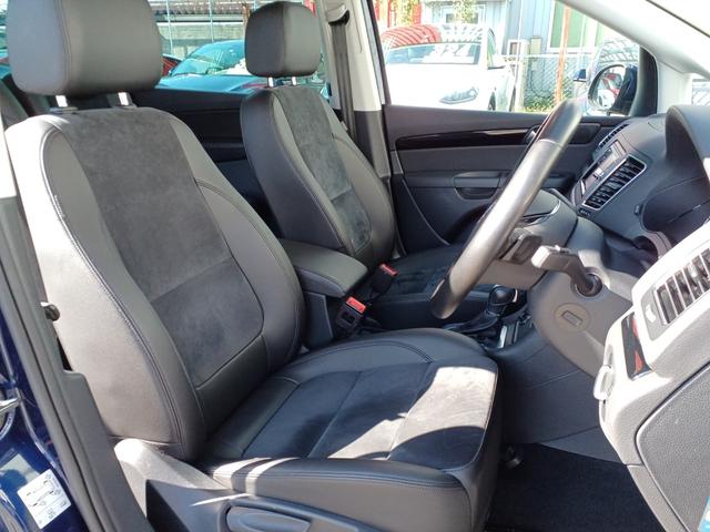 シャラン TDI ハイライン 純正ナビ フルセグTV 両側パワースライドドア 電動リアゲート バックカメラ 障害物センサー 黒アルカンターラシート 前席シートヒーター ACC 禁煙車 パワーシート(4枚目)