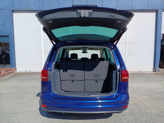 シャラン TDI ハイライン 純正ナビ フルセグTV 両側パワースライドドア 電動リアゲート バックカメラ 障害物センサー 黒アルカンターラシート 前席シートヒーター ACC 禁煙車 パワーシート(9枚目)