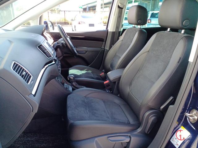 シャラン TDI ハイライン 純正ナビ フルセグTV 両側パワースライドドア 電動リアゲート バックカメラ 障害物センサー 黒アルカンターラシート 前席シートヒーター ACC 禁煙車 パワーシート(18枚目)