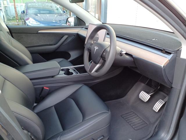 モデルY パフォーマンス ワンオーナー オートパイロット パノラマガラスルーフ 黒革パワーシート シートヒーター ハンドルヒーター バックサイドモニター 電動リアゲート ETC(13枚目)