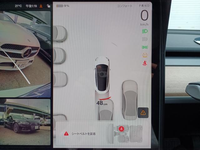 モデル3 スタンダードプラス ワンオーナー オートパイロット 黒レザーシート シートヒーター パワーシート 電動リアゲート サイドバックカメラ ステアリングヒーター パノラマガラスルーフ ETC(32枚目)