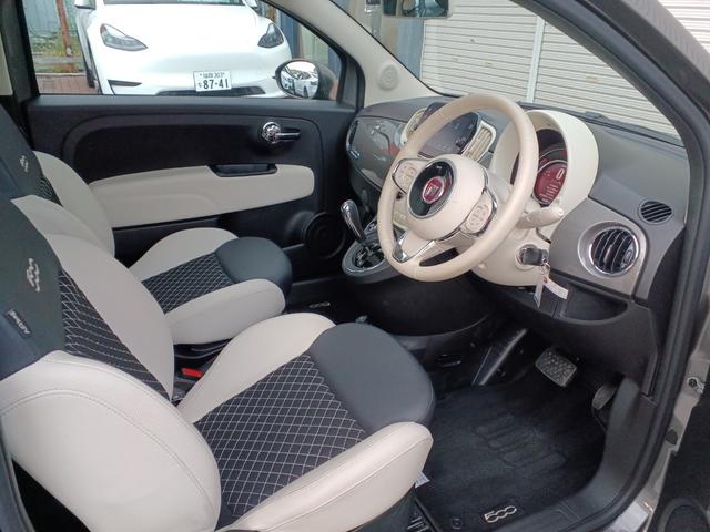 500 ツインエア ドルチェヴィータ ディスプレイオーディオ クルーズコントロール 障害物センサー コンビシート ガラスルーフ ETC(10枚目)