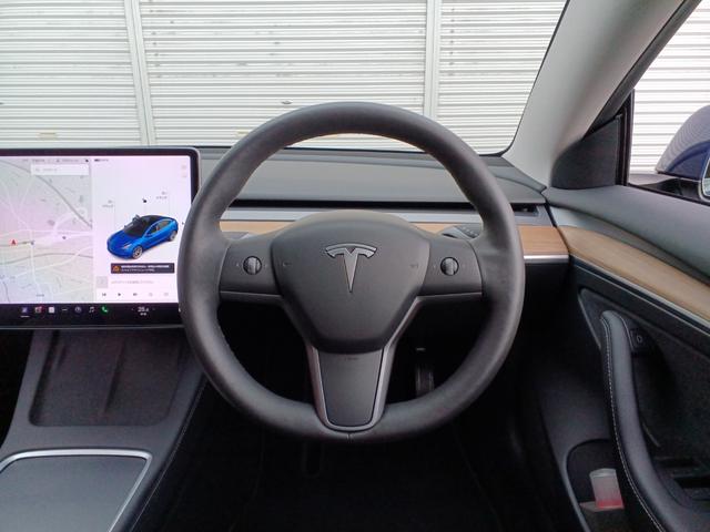 モデル３ スタンダードレンジプラス　ワンオーナー　オートパイロット　ナビ　パノラマガラスルーフ　黒レザーパワーシート　シートヒーター　ハンドルヒーター　電動リアゲート　バックサイドカメラ　障害物センサー　ＥＴＣ（23枚目）