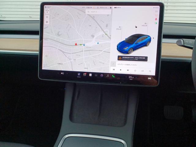 モデル３ スタンダードレンジプラス　ワンオーナー　オートパイロット　ナビ　パノラマガラスルーフ　黒レザーパワーシート　シートヒーター　ハンドルヒーター　電動リアゲート　バックサイドカメラ　障害物センサー　ＥＴＣ（30枚目）