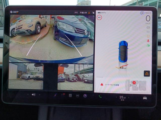 モデル３ スタンダードレンジプラス　ワンオーナー　オートパイロット　ナビ　パノラマガラスルーフ　黒レザーパワーシート　シートヒーター　ハンドルヒーター　電動リアゲート　バックサイドカメラ　障害物センサー　ＥＴＣ（33枚目）