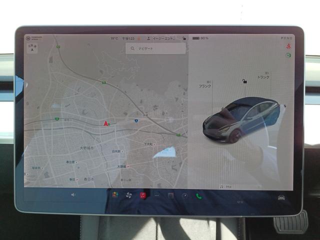 モデル3 スタンダードレンジプラス オートパイロット ナビ 白レザーパワーシート シートヒーター 電動リアゲート サイドリアカメラ パノラマガラスルーフ 障害物センサー ETC(24枚目)