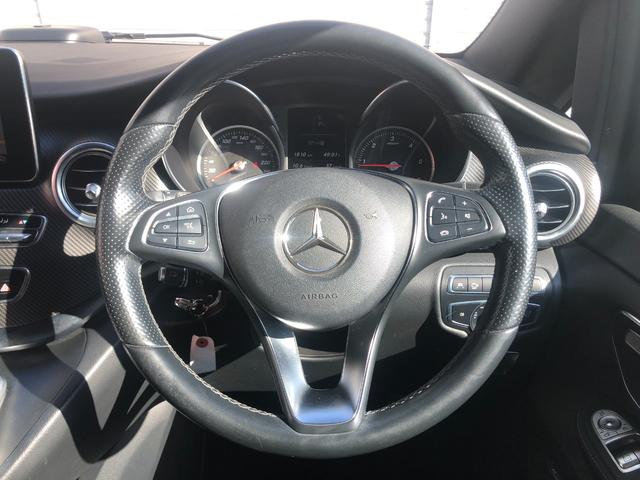 Ｖクラス Ｖ２２０ｄ　スポーツ　ロング　ＡＣＣ　パノラマルーフ　ナビ　ＴＶ　Ｂカメラ　ＥＴＣ　黒革シート　シートヒーター（12枚目）